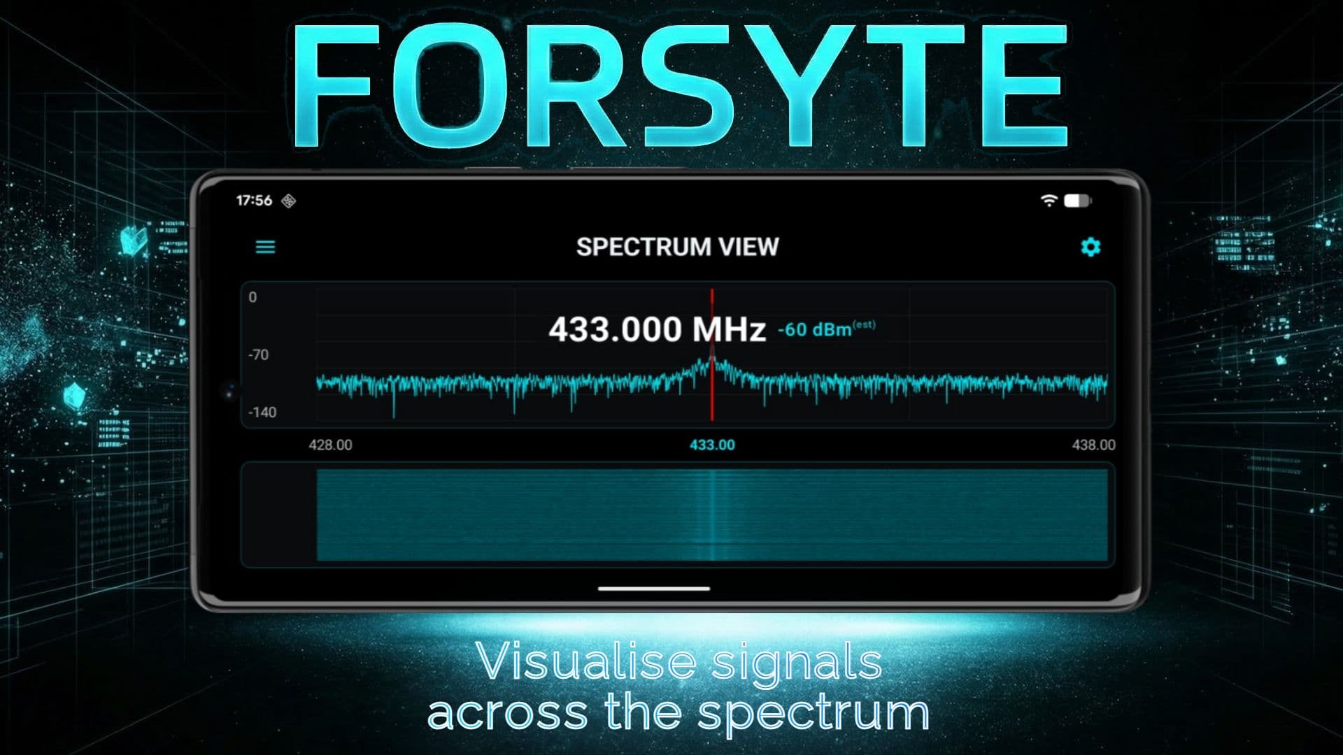 FORSYTE Lite RF app interface